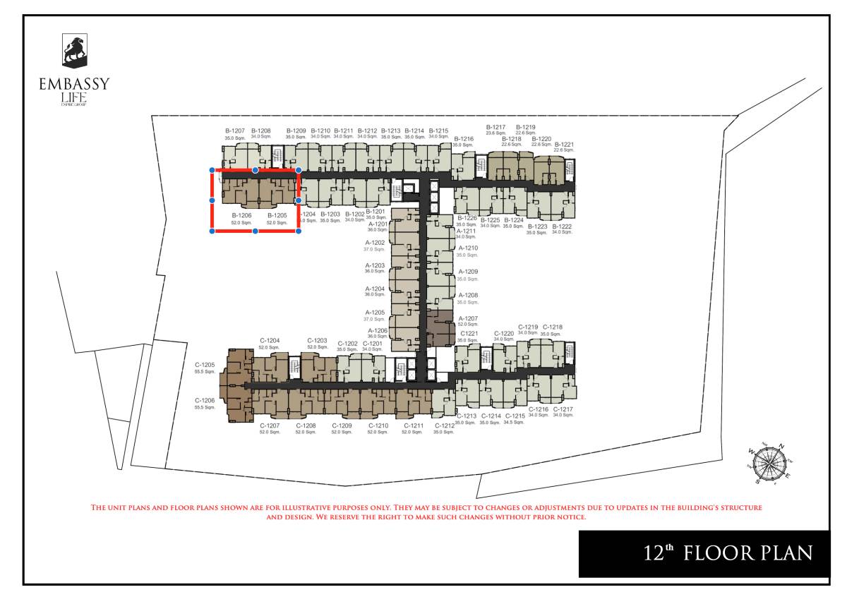 Embassy Floor Plan 1
